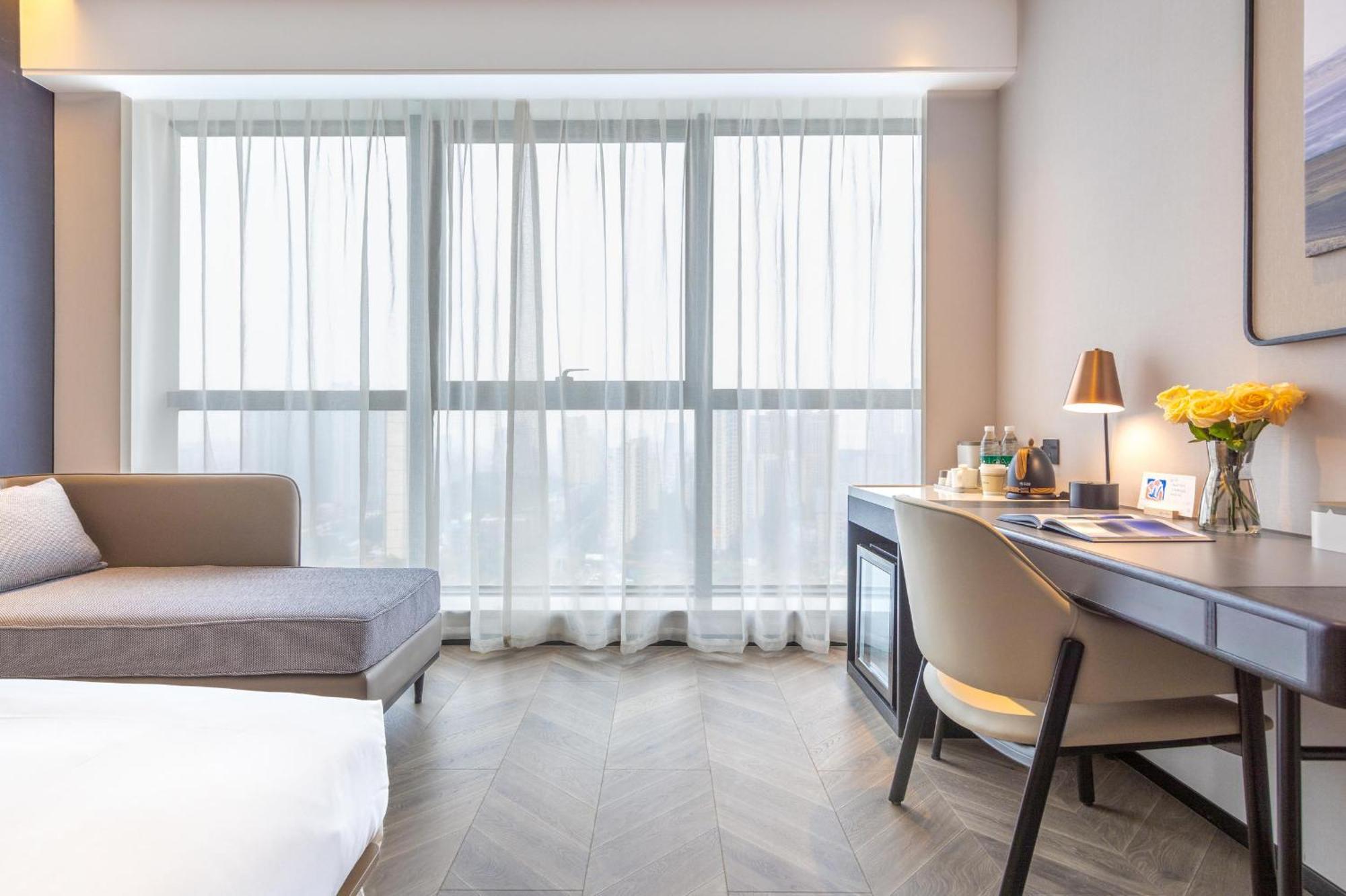 Atour Hotel Wuhan Chuhe Han Street Hongshan Plaza מראה חיצוני תמונה